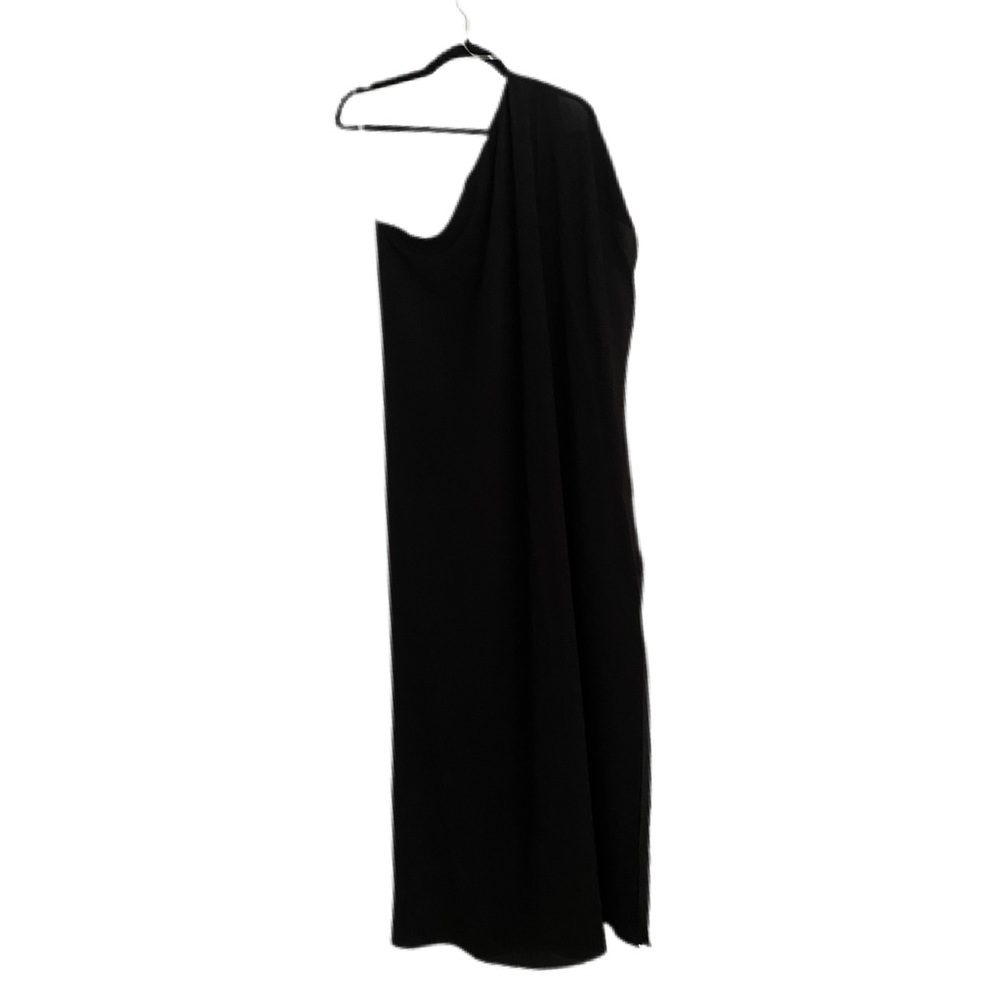 Black One Shoulder Formal Dress